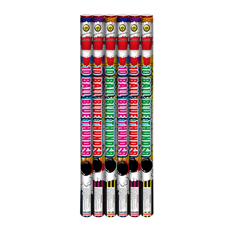 10ボールブルーサンダーローマキャンドルMC708