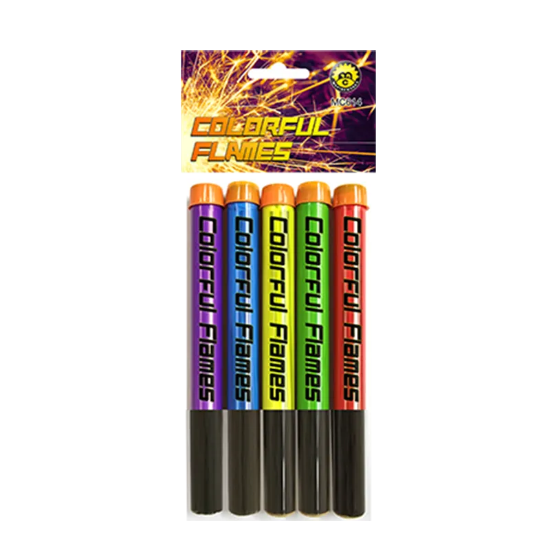 60秒カラフルな炎MC614